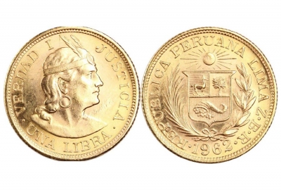 1 Libra in oro Peruviana
