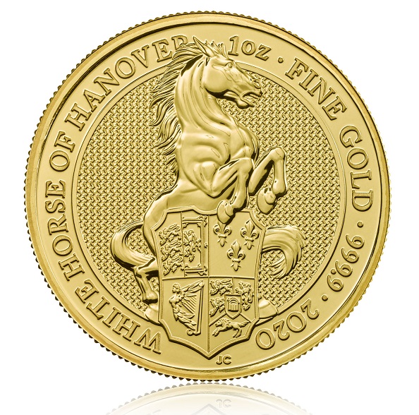 white horse hanover oregold coin