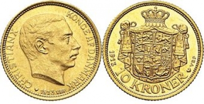 10 Kroner d&#039;Oro Danesi