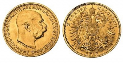 10 Corone d&#039;Oro Austriache