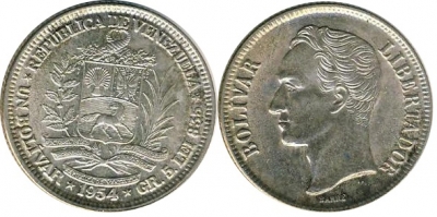 1 BOLIVAR D&#039;ARGENTO