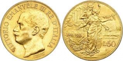 50 LIRE D&#039;ORO Gr. 16,12