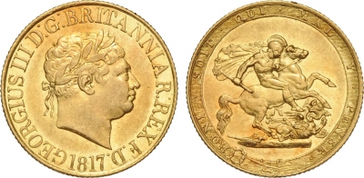 Sterlina d&#039;Oro Giorgio III