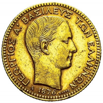 10 Dracme d&#039;Oro - Giorgio I