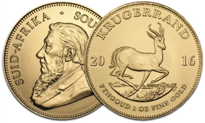 1 Krugerrand in Oro Sudafricano