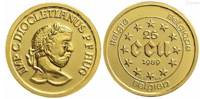 25 Ecu d&#039;Oro Belga