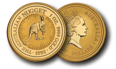 100 Dollari d&#039;Oro Australia &quot;CANGURO&quot;