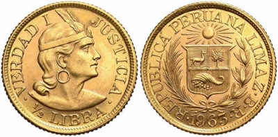 Mezza Libra d&#039;Oro Peruviana