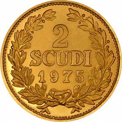 2 Scudi d&#039;Oro Sammarinesi - Titolo 917.00‰